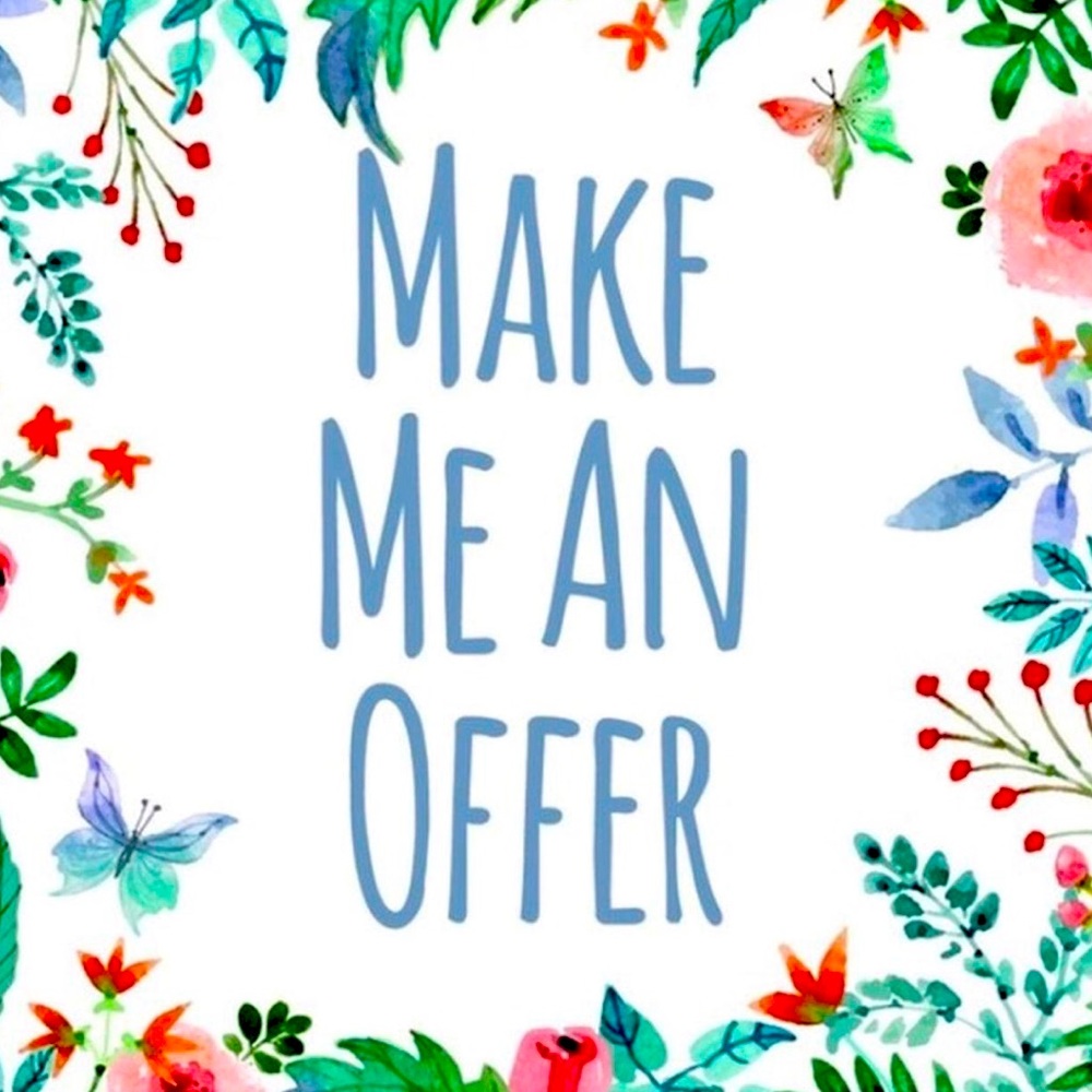 Always willing to consider an offer. 😊